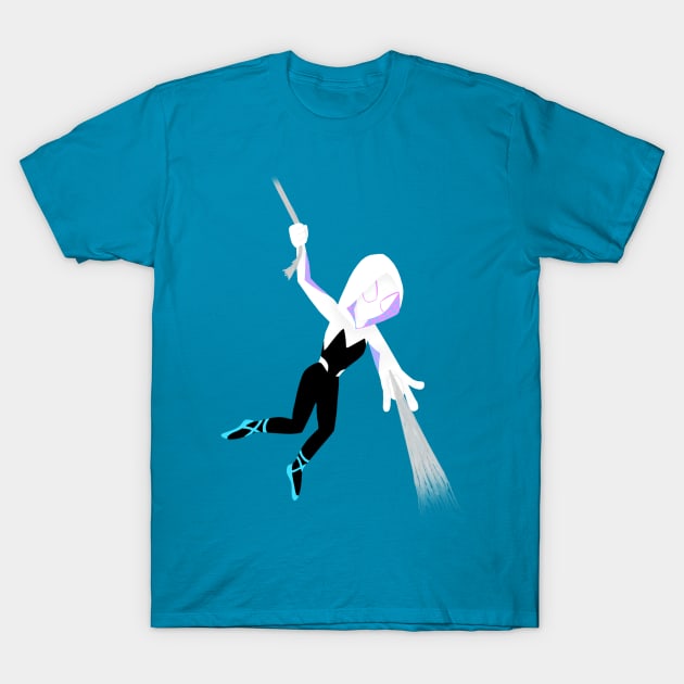 Swingin' Spider-Gwen T-Shirt by npgcole